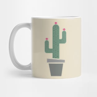 Solitary cactus Mug